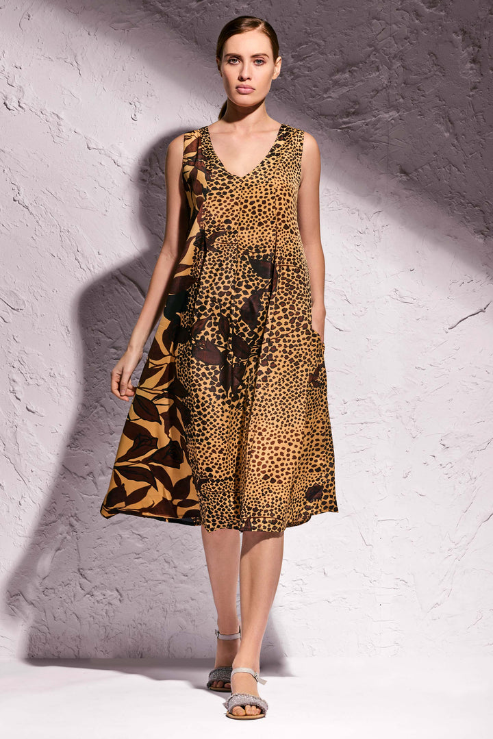 Vestito animalier Roberta