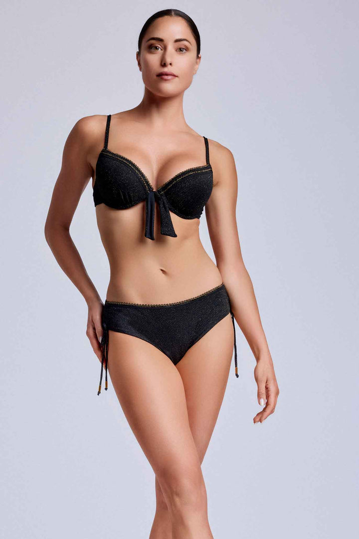 Bikini push-up Artemisia in lurex