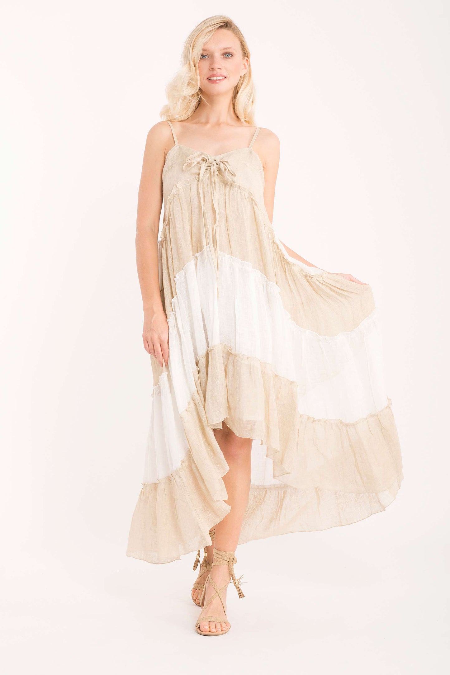 Jay strappy maxi dress